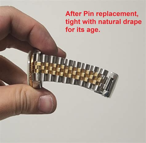 rolex bracelet refurbishment